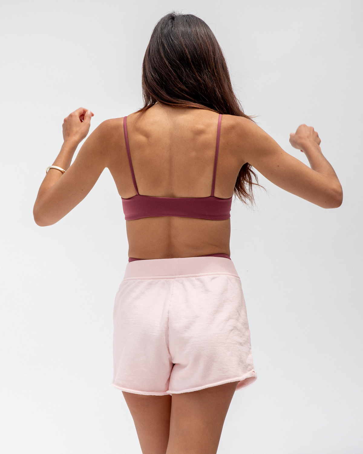 Pool Days Top - Desert Plum + Sports & Rec Short - Delight (Size S)