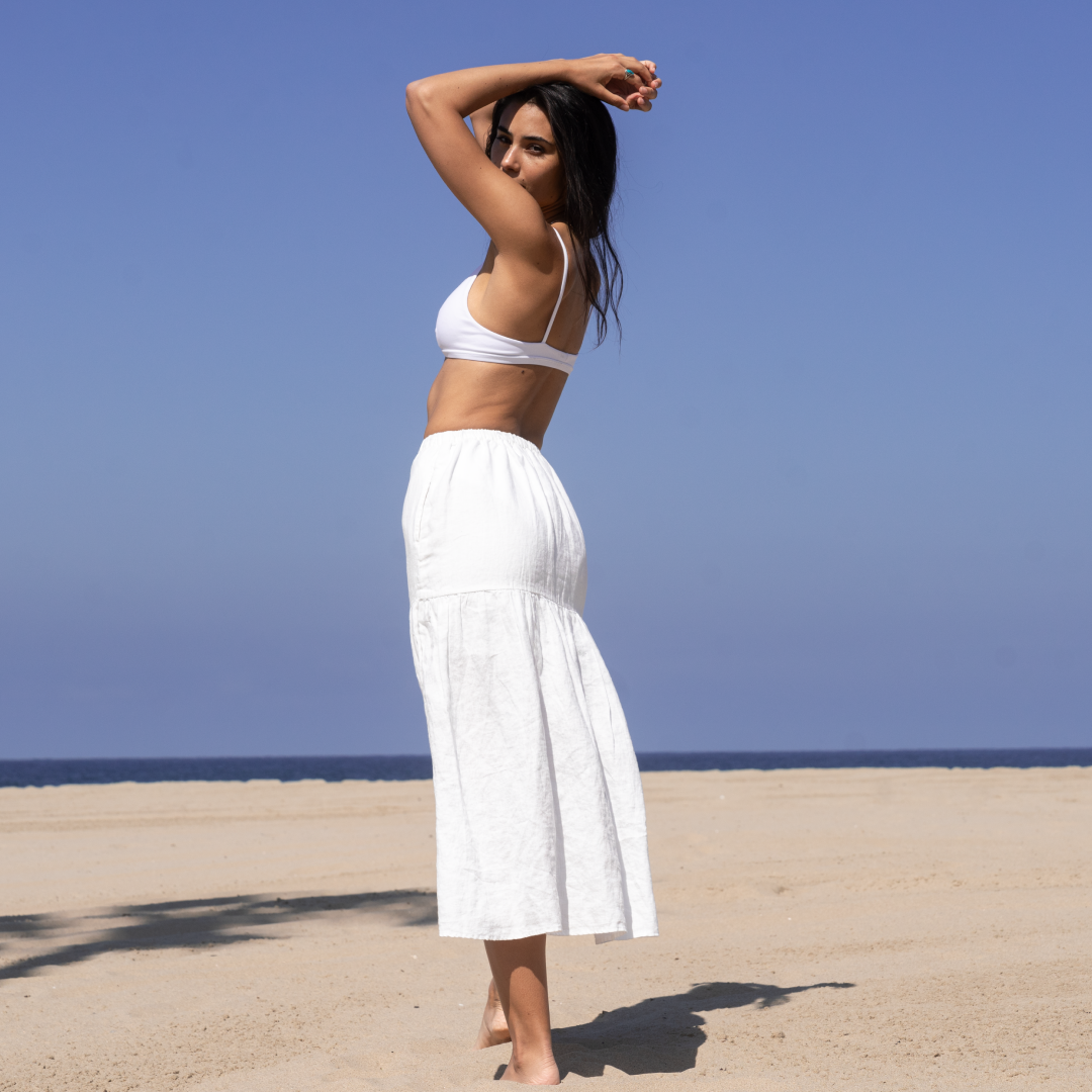 Sweet Victory Top + Sunday Skirt - Coconut (Size S)