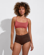 Pool Days Top - Camp + Barrel Bottom - Cold Brew (Size S)