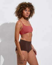 Pool Days Top - Camp + Barrel Bottom - Cold Brew (Size S)