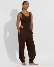Betty Suit + Field Day Sweatpant - Cold Brew (Size S)