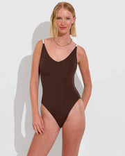 Sunday Suit *Clare V. Collab - Cold Brew / Coconut (Size S)