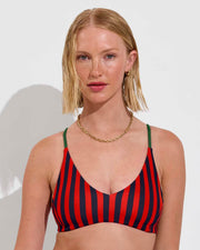 Sunday Top *Clare V. Collab - Lucky Stripe (Size S)