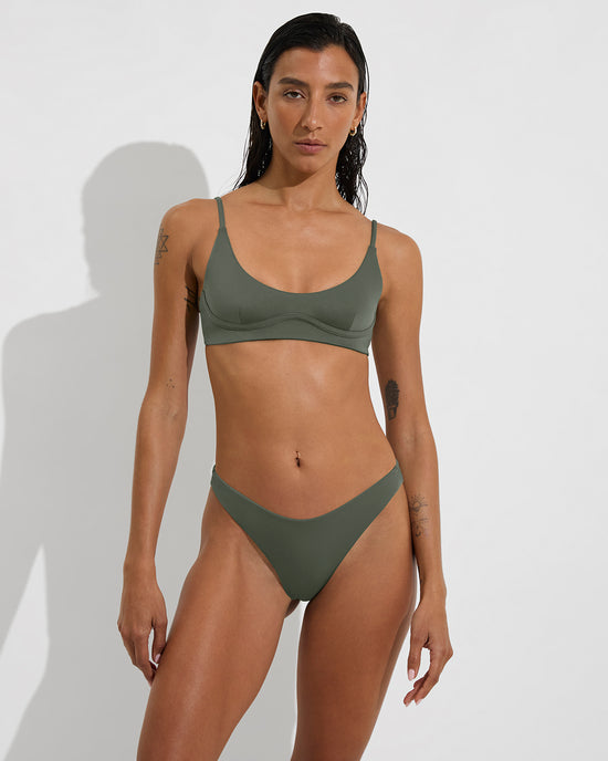 Club Top + Dip Bottom - Agave (Size S)