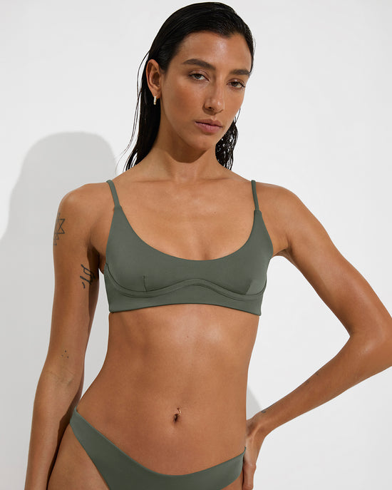 Club Top + Dip Bottom - Agave (Size S)