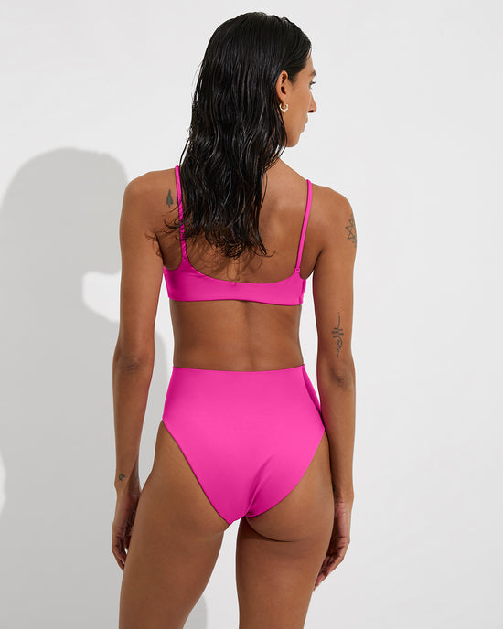 Club Top + Hi Hi Bottom - Hot (Size S)