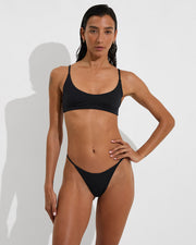 Club Top + Skinny Dip Bottom - Jet (Size S)