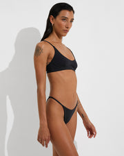 Club Top + Skinny Dip Bottom - Jet (Size S)