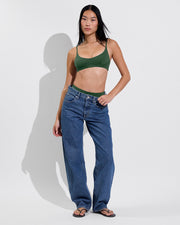 Club Top + Super Hi Hi Bottom - Tropics (Size S)
