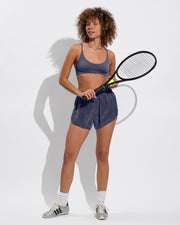 Club Top + Day Trip Short - Varsity (Size S)