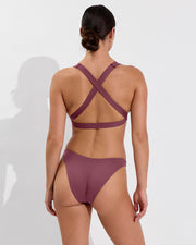 La Crosse Top + Dip Bottom - Desert Plum (Size S)