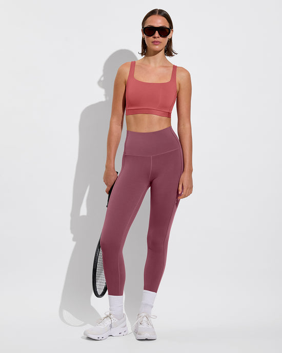 Top Shelf - Camp + Super Moves Tight - Desert Plum (Size S)