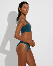 Double Scoop Top + Dip Bottom - Deep End (Size S)