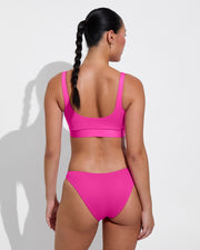Double Scoop Top + Wear To Bottom - Hot (Size S)
