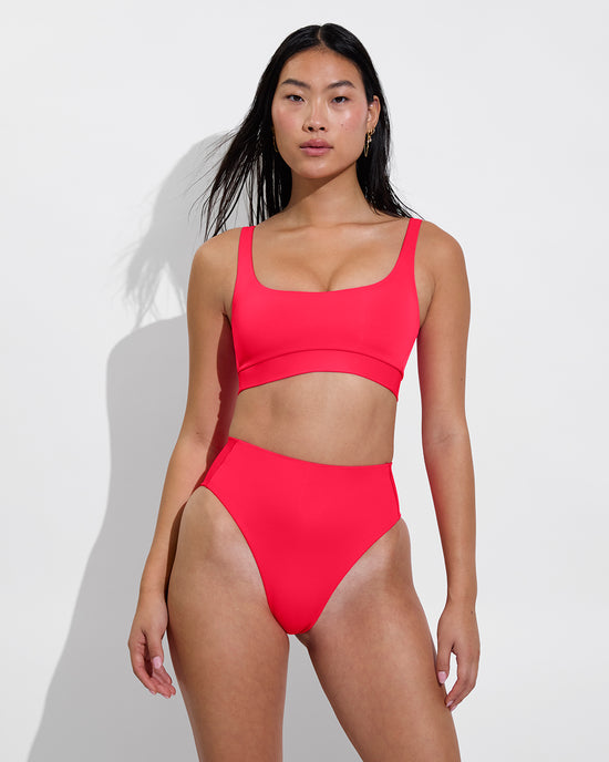 Double Scoop Top + Hi Hi Bottom - Rescue (Size S)