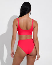 Double Scoop Top + Hi Hi Bottom - Rescue (Size S)