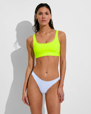 Double Scoop Top - Tourist + Streamline Bottom - Blue Skies (Size S)