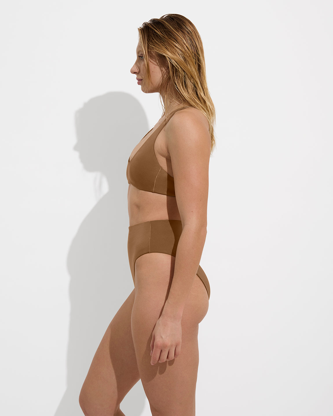 Far Out Top + Hi Hi Bottom - Tan Lines (Size S)