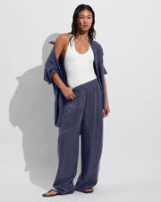 Fast Track Suit - Coconut + Day Trip Button Down + Day Trip Pant - Varsity (Size S) 
