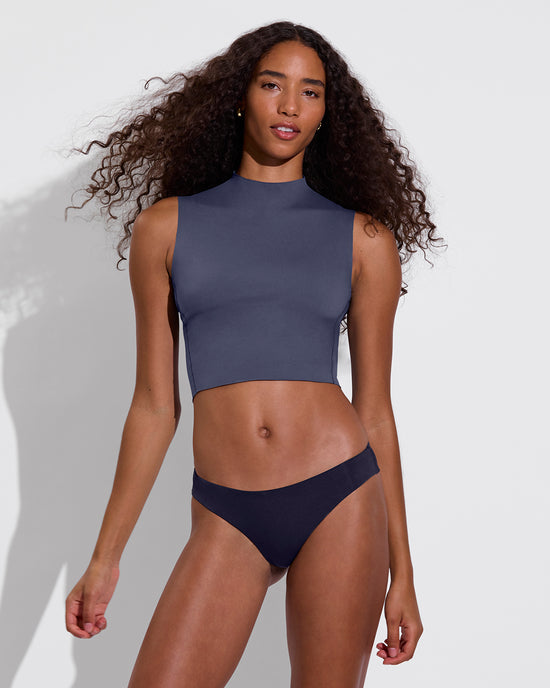 Rays Sleeveless Top - Varsity + Halfmoon Bottom - Sprint (Size S)