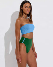 Tubular Top - Point Break + Hi Hi Bottom - Tropics / Point Break (Size S)