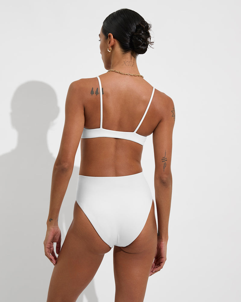 Sunday Top + Hi Hi Bottom - Coconut (Size S)