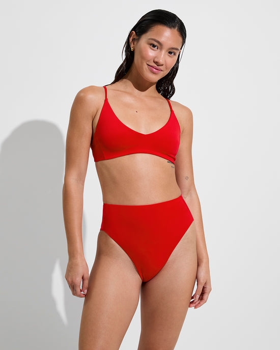 Sunday Top + Hi Hi Bottom - Sweet Chili Heat (Size S)