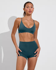 Sunday Top + Hi Line Shortie - Deep End (Size S)