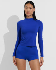Rays Long Sleeve Top Long* + Hi Line Shortie - First Place (Size S) 