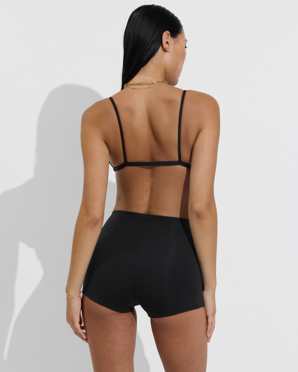 Sandy Top + Hi Line Shortie - Jet (Size S)