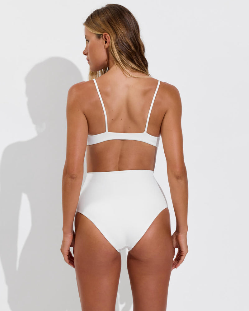Sunday Top + Hi Tide Bottom - Coconut (Size S)