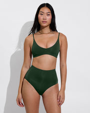 Sunday Top + Hi Tide Bottom - Palm (Size S)