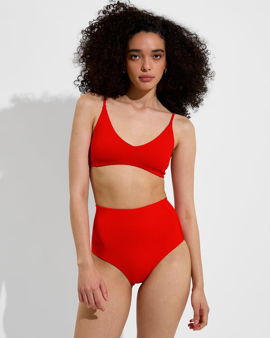 Sunday Top + Hi Tide Bottom - Sweet Chili Heat (Size S)