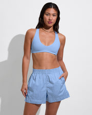 La Crosse Top + Port Short - Blue Skies (Size S)