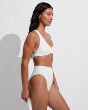 La Crosse Top + Hi Hi Bottom - Coconut (Size S)