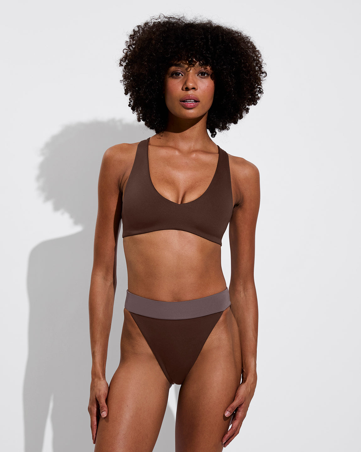 La Crosse Top - Cold Brew + Beach Break Bottom - Cold Brew / Stormy (Size S)