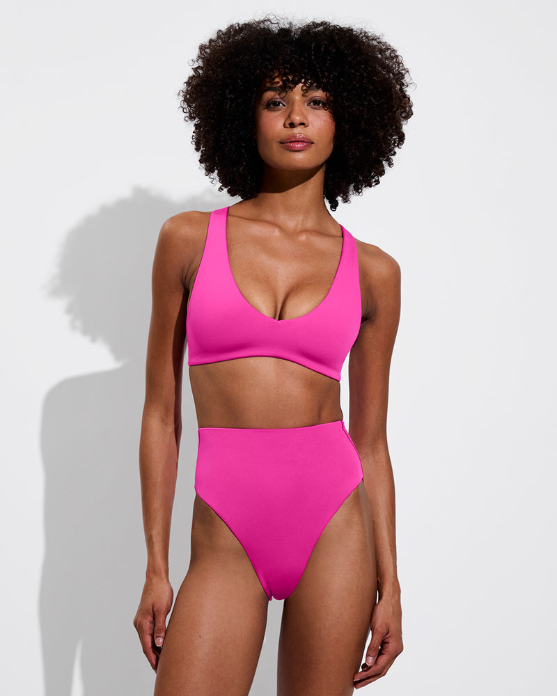 La Crosse Top + Hi Hi Bottom - Hot (Size S)