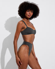 La Plage Top + Throwback Bottom - Eclipse (Size S)