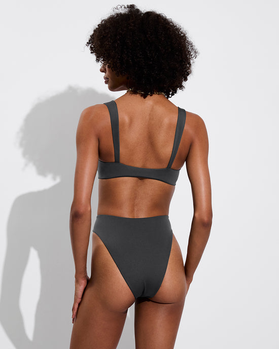 La Plage Top + Throwback Bottom - Eclipse (Size S)