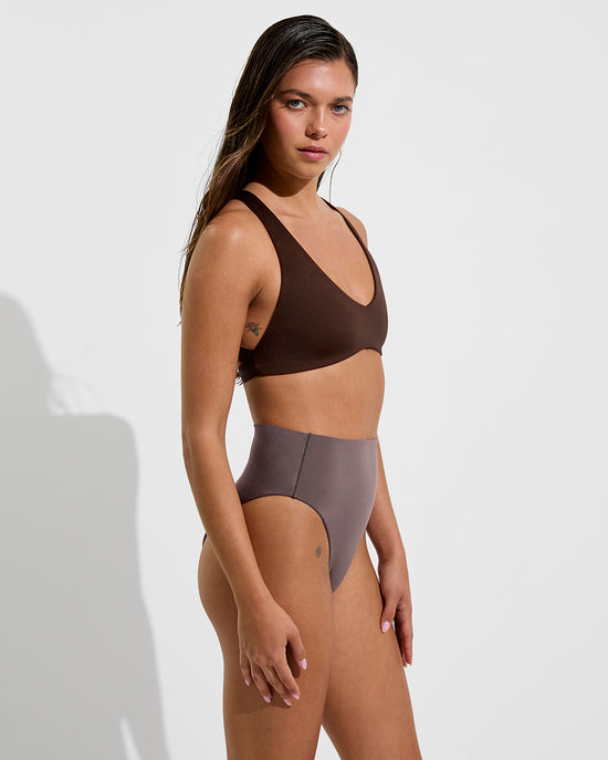 La Crosse Top - Cold Brew + Hi Hi Bottom - Stormy (Size S)
