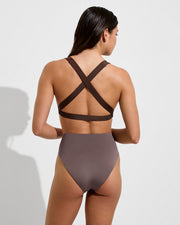 La Crosse Top - Cold Brew + Hi Hi Bottom - Stormy (Size S)