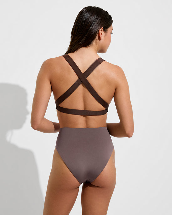 La Crosse Top - Cold Brew + Hi Hi Bottom - Stormy (Size S)