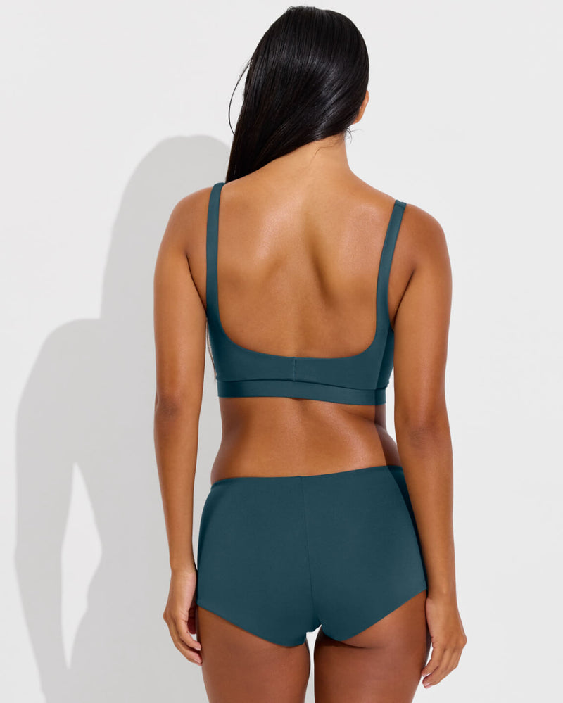 Top Shelf (32DD, Size S) + Lo Lo Shortie - Deep End (Size S)