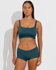 Top Shelf (32DD, Size S) + Lo Lo Shortie - Deep End (Size S)