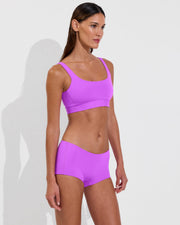 Double Scoop Top + Lo Lo Shortie - Punch (Size S)
