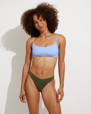Pool Days Top - Blue Skies + Dip Bottom - Martini (Size S)