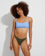 Pool Days Top - Blue Skies + Dip Bottom - Martini (Size S)
