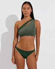 Playa Top D+ (32DD, Size S) - Agave / Palm + Wear To Bottom - Palm (Size S)
