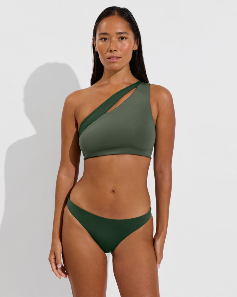 Playa Top D+ (32DD, Size S) - Agave / Palm + Wear To Bottom - Palm (Size S)
