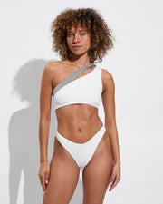 Playa Top - Coconut / Beach + Dip Bottom - Coconut (Size S)